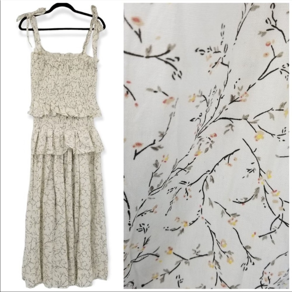 House of Harlow 1960 Small (S) Linen Maxi Dress Designed to Last (NWT)